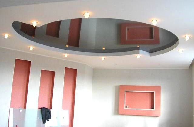 Дизайн та оздоблення стелі: гіпсокартон, шпалери, натяжні стелі