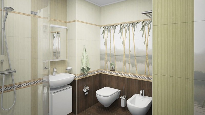 Матова плитка для ванної кімнати