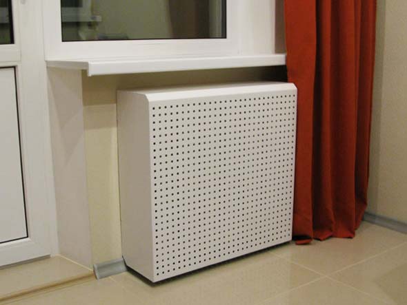 Декоративна решітка на батарею: робимо екран своїми руками Декоративна решітка на батарею: робимо екран своїми руками