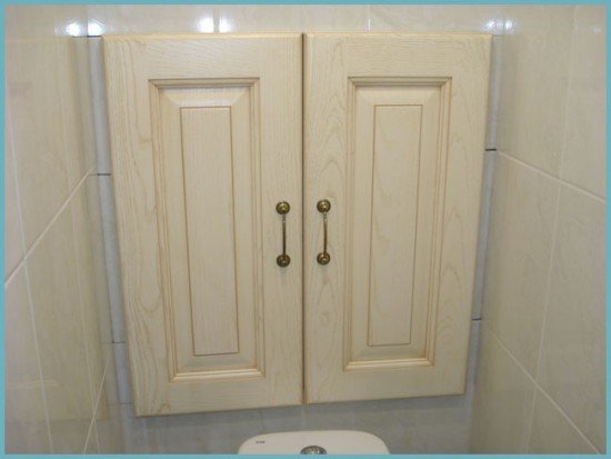 Сантехнічний шафа в туалеті: цікаві рішення та варіанти