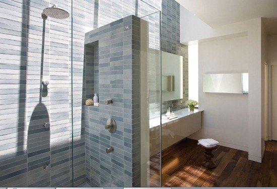 Ванна кімната з душовою кабіною дизайн