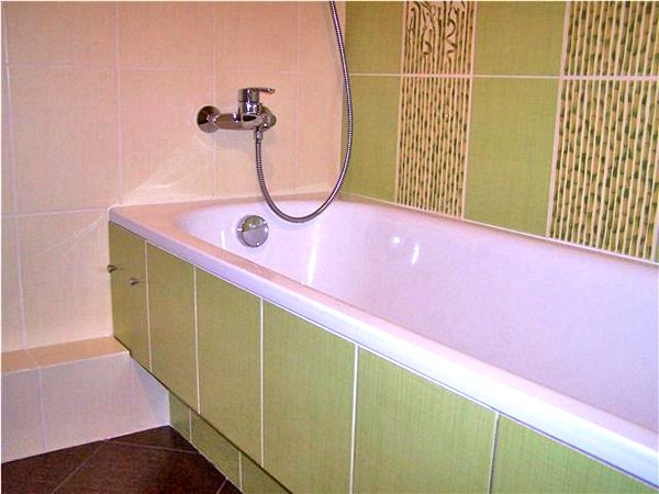 Екран під ванну: різновиди, технологія виготовлення і монтаж своїми руками