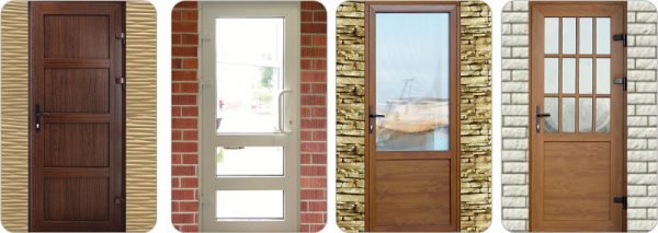 Пластикові двері у ванну кімнату і туалет — види і особливості (фото, відео)