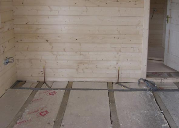 Як утеплити підлогу і стіни лазні зсередини