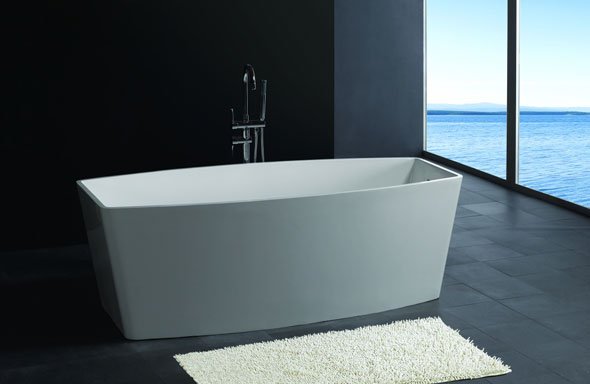 Ванни, виконані з штучного каменю: плюси і мінуси