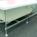 Установка акрилової ванни своїми руками: фото і відео інструкція