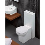 Унітаз з прихованим бачком: приставний, підлоговий Унітаз з прихованим бачком: приставний, підлоговий