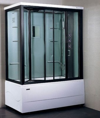 Які існують розміри душових кабінок різних видів