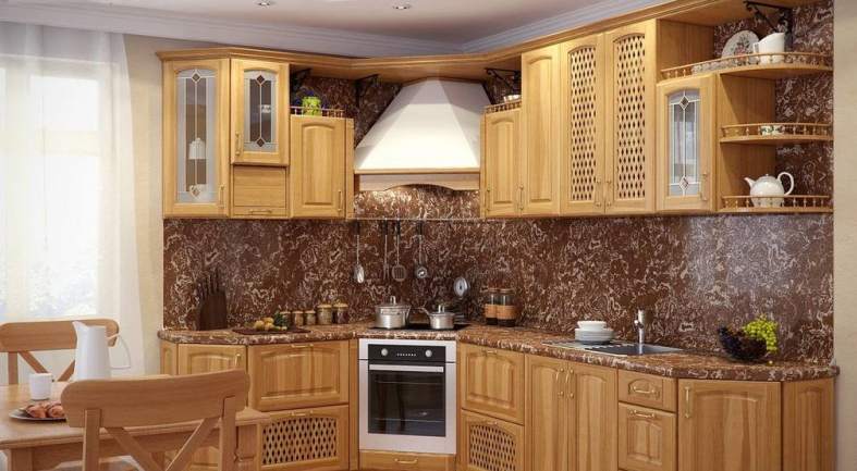 Камінні витяжки для кухні: кутова і купольного типу