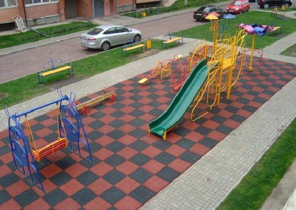Як вибрати і укласти гумову тротуарну плитку