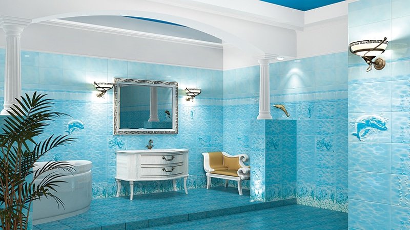 Лагуна плитка для ванної: колекція фото