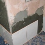 Укладання плитки на гіпсокартон у ванній кімнаті