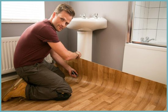 Питання про ремонт: лінолеум у ванній кімнаті