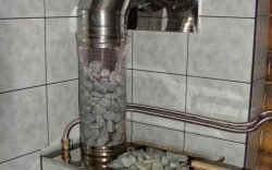 Банні печі з баком для води своїми руками