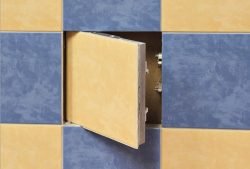 Сантехнічний люк невидимка: конструктивні відмінності і послідовність встановлення