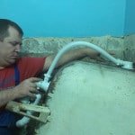 Злив для ванної: установка своїми руками