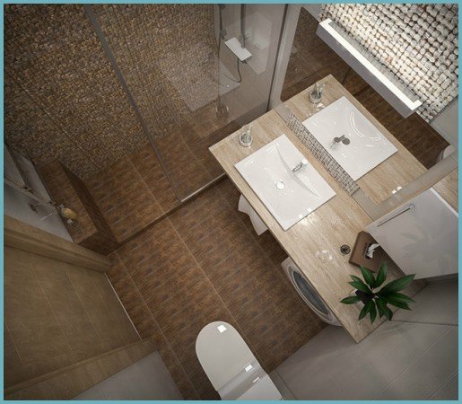 Вибираємо стільницю для раковини і пральної машини в ванну кімнату