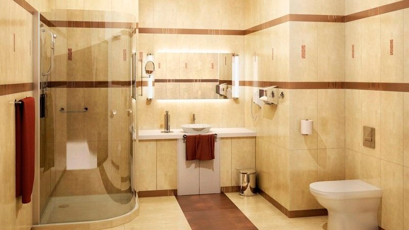 Керамограніт на стіни у ванній: чи можна класти і чим свердлити