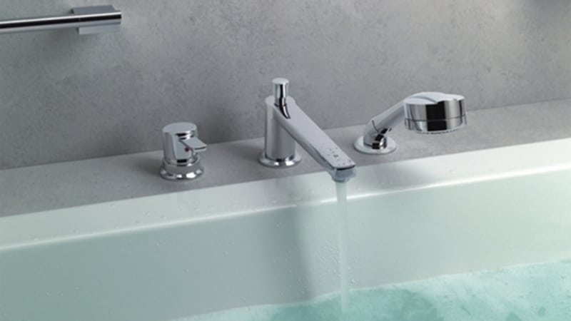 Вбудовуваний змішувач для душу прихованого монтажу