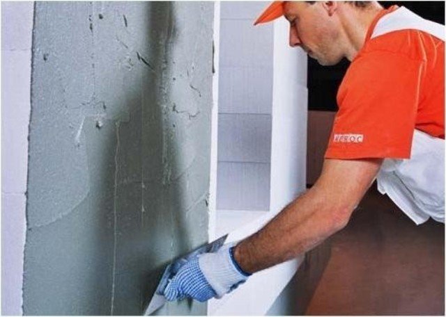 Шпаклівка для ванної кімнати під фарбування Шпаклівка для ванної кімнати під фарбування