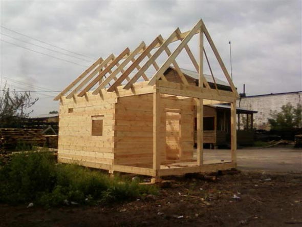 Дачний СПА: будуємо лазню з бруса своїми руками