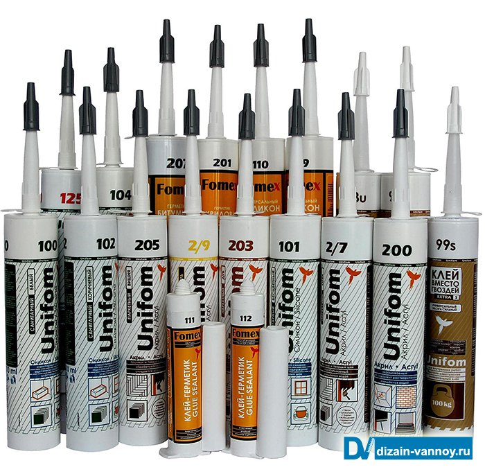 Герметик для ванної кімнати акриловий, водостійкий, проти плісняви та інші Герметик для ванної кімнати акриловий, водостійкий, проти плісняви та інші