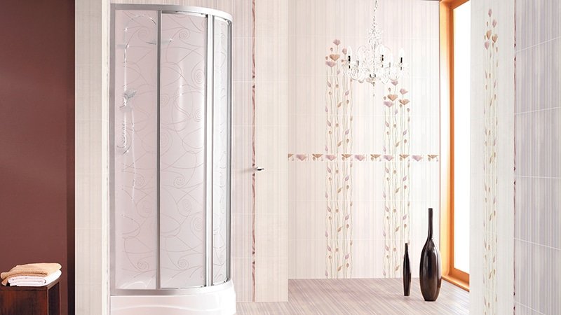 Плитка для ванної кімнати: колекція фото