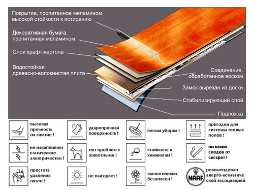 Порівняльна характеристика ламінату та паркетної дошки