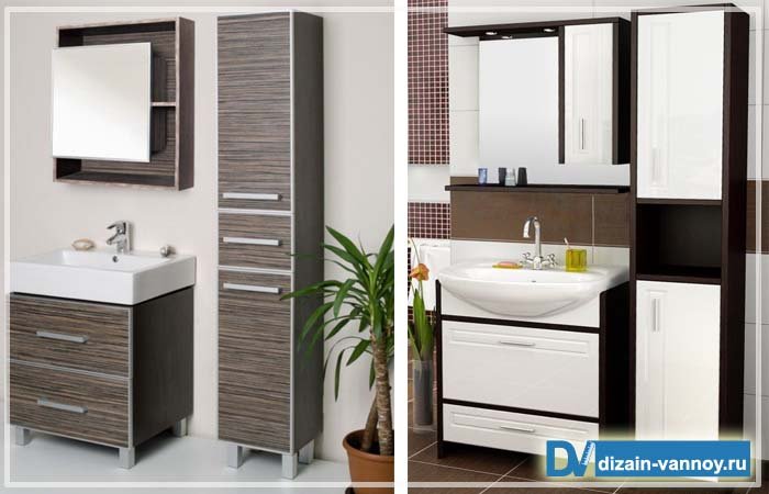 Підлогові шафи для ванної кімнати   кутові, пенали та інші