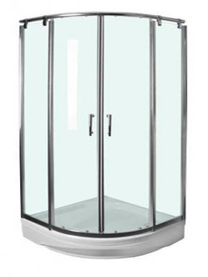 Які існують розміри душових кабінок різних видів