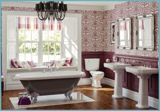 Якою має бути ванна кімната в англійському стилі: оформлюємо дизайн інтерєру правильно