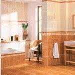 Керамічна плитка для ванної: дизайн, фото колекція