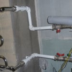 Установка рушникосушки у ванній своїми руками