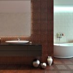 Матова плитка для ванної кімнати