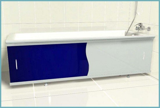 Як зробити декоративний екран або нішу під ванну своїми руками