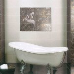 Плитка з малюнком для ванної: фото приклади дизайнів