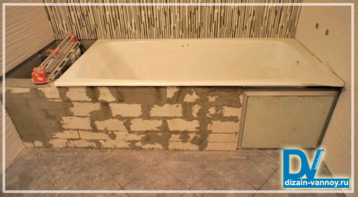 Нестандартні екрани для ванн види, установка і виготовлення Нестандартні екрани для ванн види, установка і виготовлення