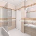 Керамічна плитка для ванної: дизайн, фото колекція