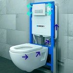 Установка інсталяції унітазу: монтаж і установка підвісного унітазу своїми руками