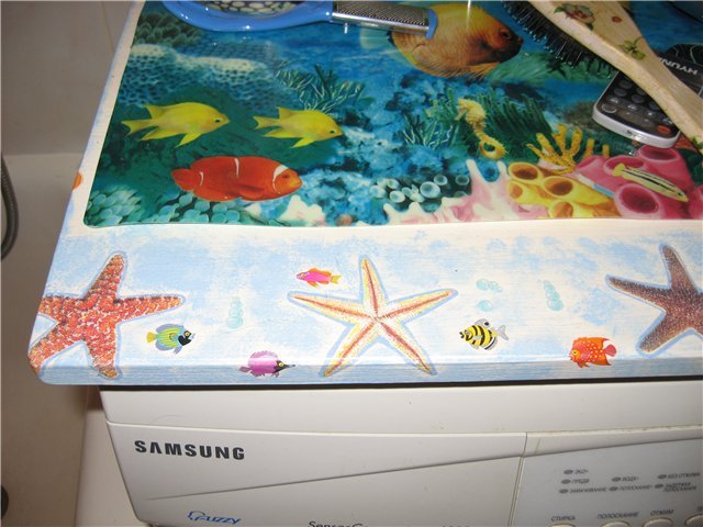 Декупаж на кахельної плитці, створюємо самі