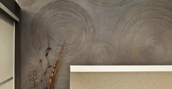 Оздоблення декоративною штукатуркою у ванній кімнаті своїми руками — покрокове відео та фото