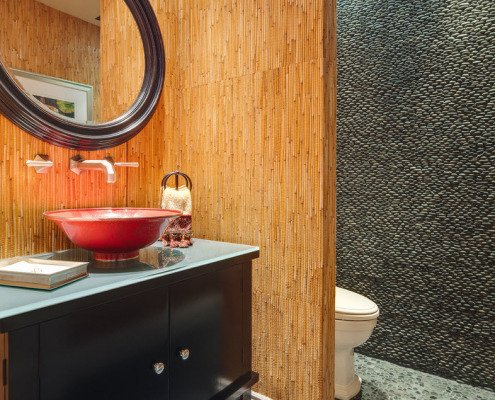 Шпалери в ванну кімнату, їх види та правила підбору