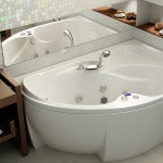 Ванни акрилові: кутові асиметричні