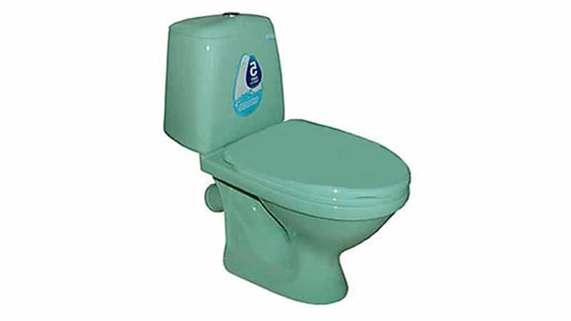 Кольорові унітази: фото підбірка виробів