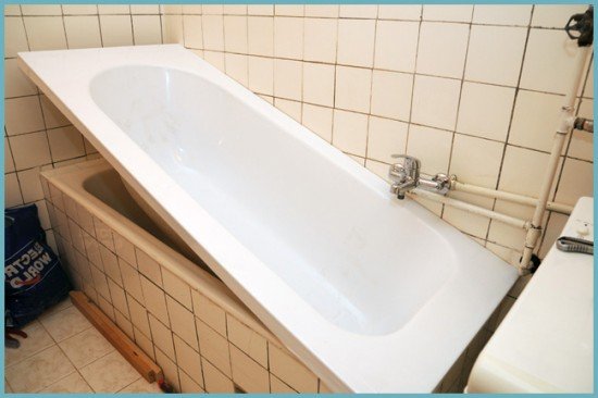 Закрити відкол емалі покриття ванн – зробимо це правильно