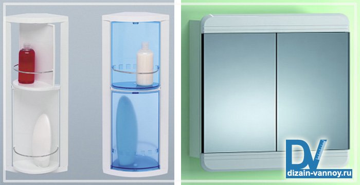 Пластикові шафки для ванної кімнати   функціональність і види