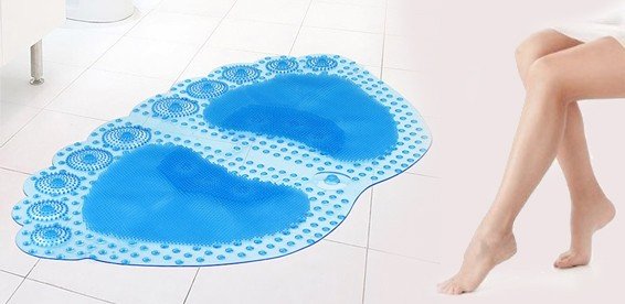 Килимок для ванної кімнати нековзний, як вибрати і які види