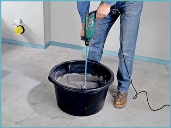 Самовирівнюється наливна підлога своїми руками. Технологія заливки
