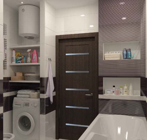 Дизайн ванної кімнати 3 кв м