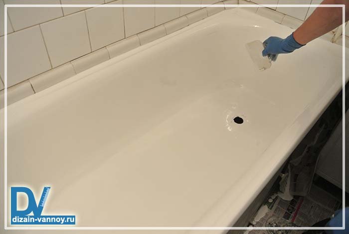 Покриття ванни акрилом своїми руками, фарбування та емалювання акрилом
